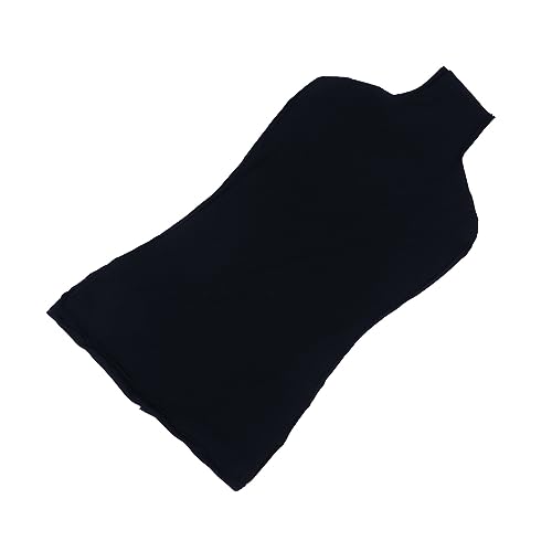 FELTECHELECTR 1pc Cloth Cover Mannequin Prop Clothing Display Clothing Store Display Lace Wig Black Dresses Women Outfits Wig Stand Fashion Mannequin Cotton Cover Upper Body Cover