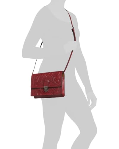 Image of Patricia Nash Locri Leather Crossbody Bag