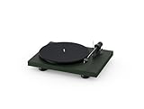 Pro-Ject Debut Carbon EVO, Audiophiler Plattenspieler mit Carbon Tonarm, elektronischer Geschwindigkeitsumschaltung und vormontiertem 2M Red Tonabnehmer (Satin Tannengrün)