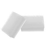 ERINGOGO Wilbarger Tiefendruck Sensorbürsten für 2 Stück Weiß Chirurgisches Material Therapiebürste für Sensorische Verarbeitung und Angstbewältigung