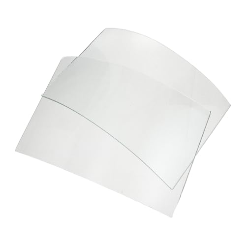Lentille de verre pour casque de sablage : lot de 2 protections industrielles anti-usure