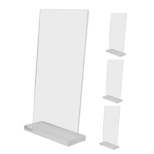 Affiche et menu sublimés par le support acrylique transparent de table Mipcase