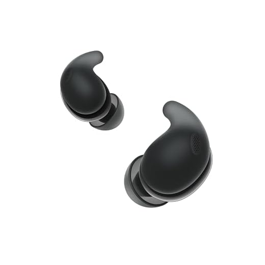 Sony Fones de ouvido LinkBuds Fit verdadeiramente sem fio com cancelamento de ruído, pequenos e leves com suportes de encaixe de ar recém-desenvolvidos, preto