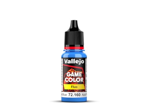 Vallejo Game Color 72160 Fluorescent Blue (18ml)