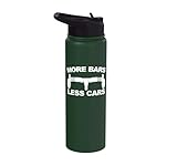 More Bars and Less Cars Stainless Steel Insulated Water Bottle