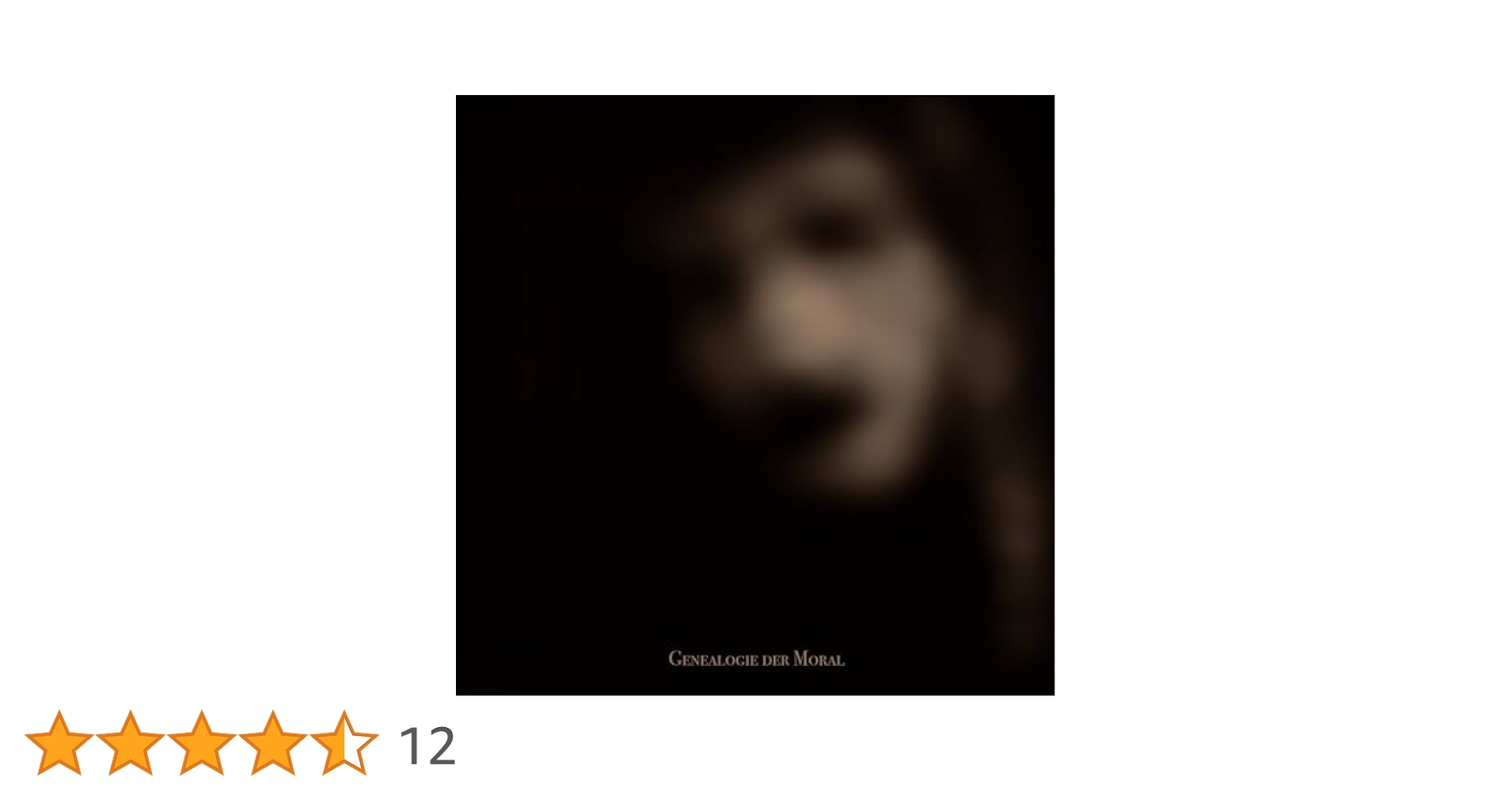 Amazon.co.jp: Genealogie der Moral: Music