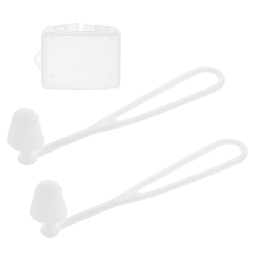 POPETPOP 1pair Professional Swimming Ear Plugs Replaceable Ear Protectors for Adults and Boys and Girls Lightweight Reusable for Swimming Diving and Water Sports Activities