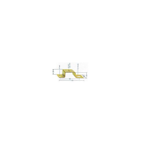 Support TST M6 pour surelever les rails de borniers electriques