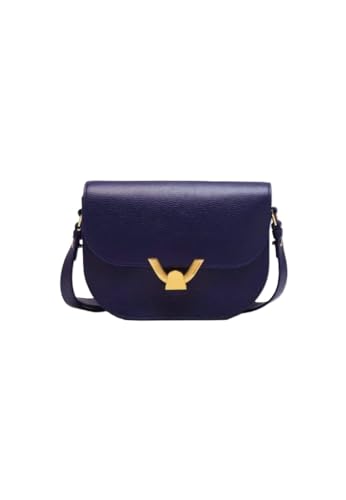 Sac bandoulière Coccinelle E1QTF150301 bleu royal petit format cuir rigide