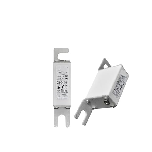 Fusible rapide 170M1317 corps céramique haute performance et contacts argent