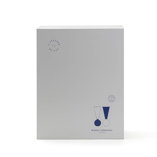 Flautas de champagne para cava copas de cristal estuche de regalo Bubbles Celebration 4