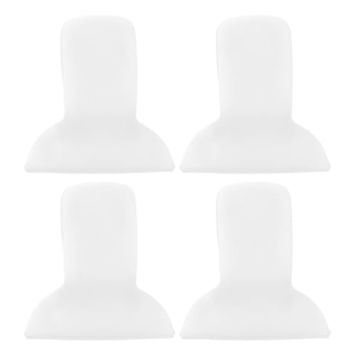 POPETPOP 4 Pinzas Antideslizantes para Sábanas y Edredones, Sujetadores de Espuma y Metal, Fácil Uso Diario para Fijar Mantas sin Resbalones