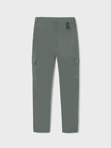 Mayoral Slim fit Cargo Pants for Boys Agave2