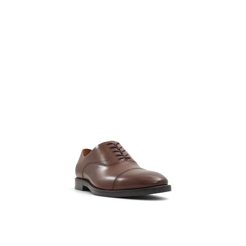 Image of Brooks Brothers Men's Carnegie Leather Oxford Lace-Up Dress Shoe