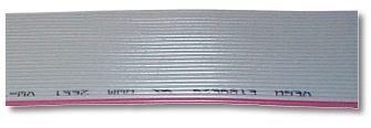 Pc Accessories - IDC Type Flat Ribbon Cable, 25 Wire, 25C 10 Feet Length for 2.54mm Connectors