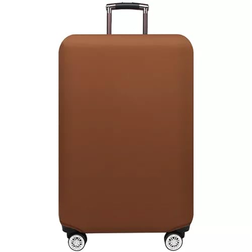 Travel Luggage Cover, Suitcase Protector for 18-28 Inch Luggage (Coffee, 26-28 inch)