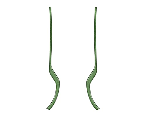 TufSkinz Front Grab Rail Line Inserts - Compatible with 2021-2024 Bronco - Customizable - Chrome - Eruption Green