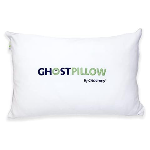 GhostPillow by GhostBed | Faux Down Pillow | Down Alternative Pillow | The Teddy Bear of Pillows | Soft & Huggable Design | Fully Washable Cover