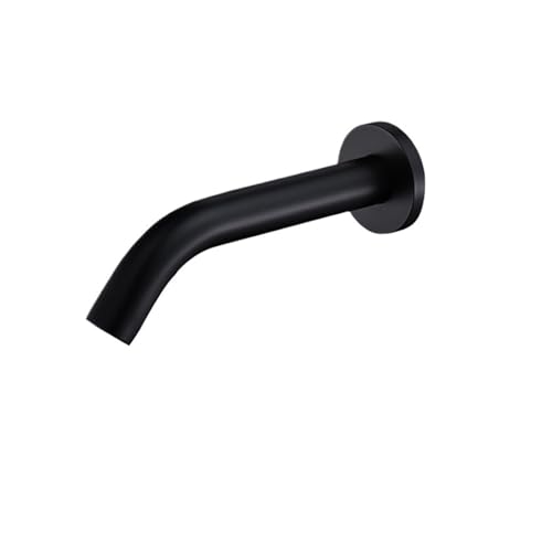 Robinet automatique mural 24cm pour une salle de bain moderne et une hygiène familiale