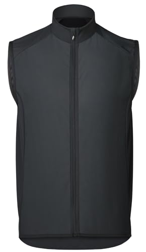 CEROTIPOLAR Men's Cycling Vest with 3 Reflective Tape Cargo Pockets, Micro Softshell Windproof Bike...