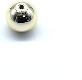 Miniatura 3 de Arcity - Juego de 2 piezas de arcade, con mango cromado y mango redondo, diseño de arcade, color dorado y dorado