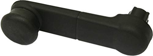 Garage-Pro Front/Rear Window Crank Compatible with Ford F-Series 1997-2014/Ranger 1993-2011/Super Duty 1999-2016 Textured Black Plastic