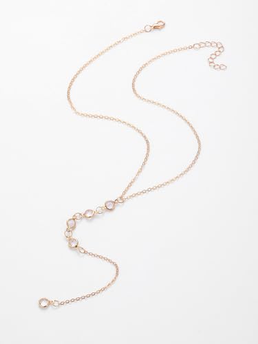 Gold Necklace for Women, Cuba Chian Necklace, Layered Chains Necklace, Ideal for Special Occasions, Daily Wear, Wear Alone or Stacked on Summer Beach, Multiple Style4