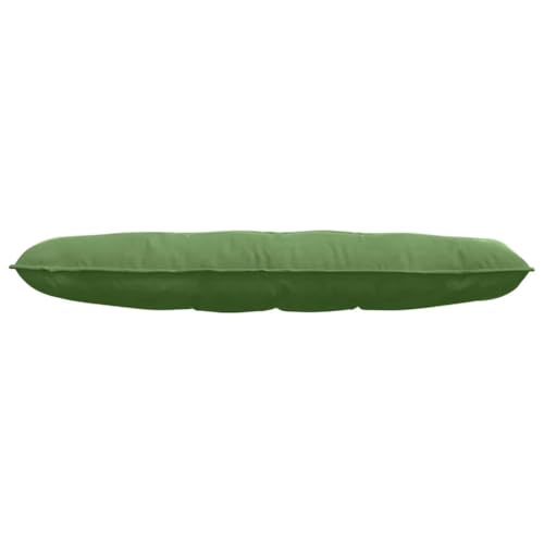 Coussin de dossier rectangulaire velours haut de gamme vert clair