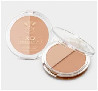 3D FACE CREATOR Ruby Kisses HD 2 Color Foundation + Concealer by Ruby Kisses (RDF09 LEVEL 09/TON 09)