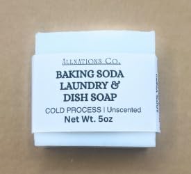 Allnations Handmade Solid Dish Soap Bar Unscented Vegan