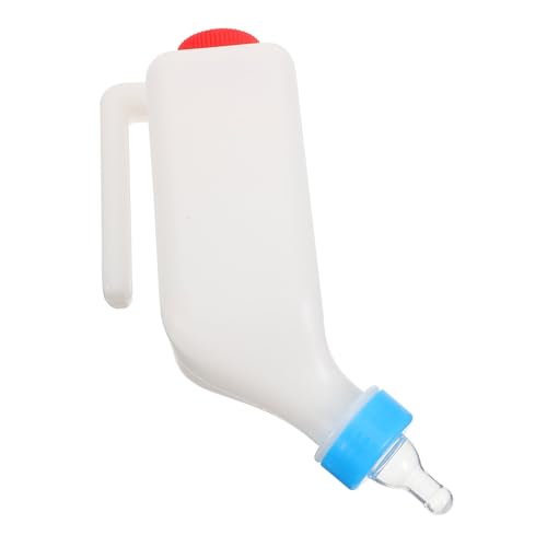 Didiseaon Botella de Alimentación para Animales Reutilizable Biberón para Corderos y Terneros Contenedor de Leche para Mascotas Diseño para o