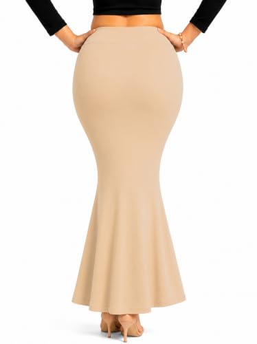 Image of Lycra Saree Shapewear Petticoat for Women, Shapers for Women's Sarees Fish Cut Shapewear