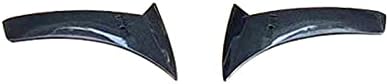 New Carbon Fiber Front Fender Scoops Compatible with Mercedes Benz S-Class W222 2018-2020 S300 S350 S400 S500 S600 (Glossy)
