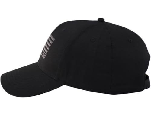 Image of American Flag Baseball Hat - XL, XXL, 3XL Plus /Regular Size Men's Cotton Structured Patriotic Ball Cap