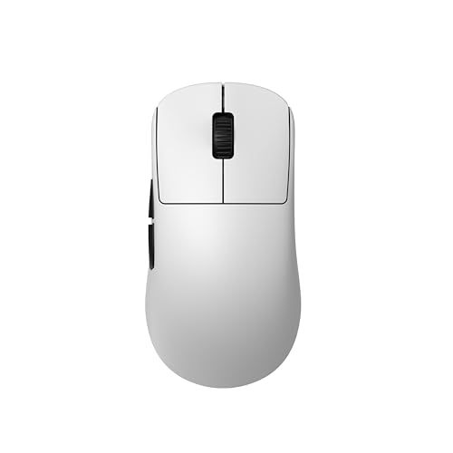 Image of ENDGAME GEAR OP1we Wireless Gaming Mouse, CompX CX52850 Microcontroller, Pixart PAW3370 Optical Sensor, Mod-Friendly, Hybrid Skate Design, Claw Grip, 2.1 oz, White