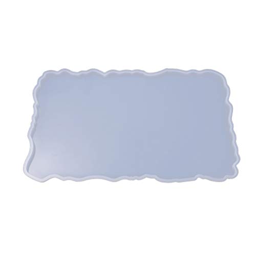 Moule à gâteau en silicone - Moule à fruits - Forme spéciale - Grande assiette irrégulière - Plateau de service alimentaire - Bol de teinture