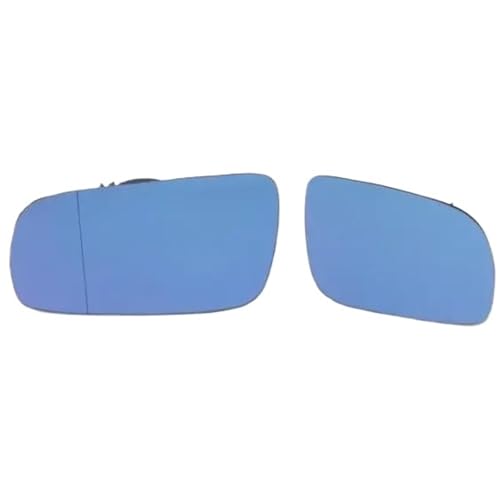 Verre de rétroviseur bleu pour Golf 4 et Passat B5 avec dégivrage