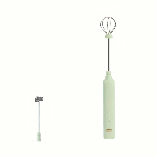 NYSDM Batidora de Mano Recargable, batidora eléctrica de Huevos de Alta Potencia, para Uso doméstico, para Hacer Pasteles, Leche, Huevos, Crema, Espuma, Aparato de Cocina