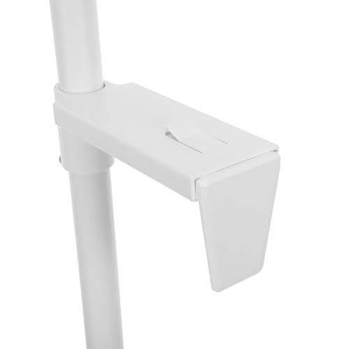 Soporte para torre de computadora en pared - Soporte de montaje bajo escritorio para PC - Ajustable de 5,1" a 8,5" de ancho y 3,9" a 18,5" de altura - Capacidad de 55 lb - Colgador para CPU ideal para oficina en casa miniatura 3