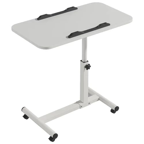 GYTTDERFL Mesa Ajustable Y MóVil Escritorio de Ordenador móvil de elevación, mesita de Noche, sofá Cama, Soporte de Escritorio for portátil, Mesa de Aprendizaje
