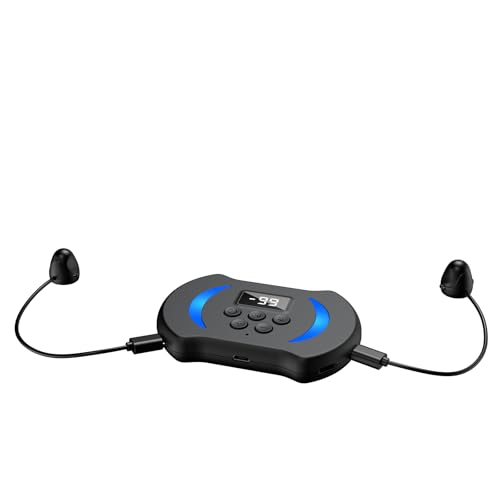 ZUIUINAO 8-Heads Wireless Auto Clicker, Portable Touch Screen Tapper with Digital Display & Adjustable Speed, Compatible with iPhone/Android for Gaming, Built-in Battery (1 Host+2 clickheads)