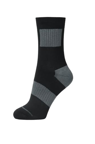 Image of THE. Moze Merino wool Premium Trekking Socks for Men & Women - Cushioned, Breathable, Anti-Blister Hiking Socks for Camping, Backpacking & Outdoor Sports