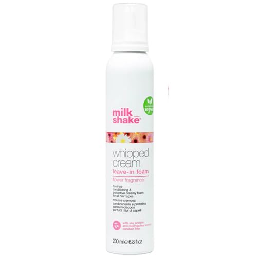 Milk_Shake Whipped Cream Leave-in Treatment | Creamy, No-Rinse Conditioning Mousse with Milk Proteins and Fruit Extracts | Hydrates, Detangles, and Smooths for Silky, Healthy-Looking Hair