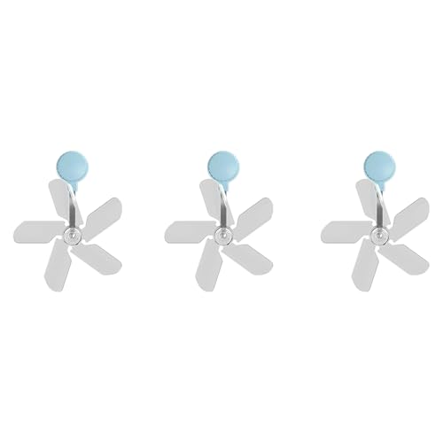 Juego de 3 deflectores de protección para bebé, guía de soplado para dormitorio, cubierta de ventilador de refrigeración directa