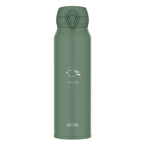 水筒 名入れ JNL-S750 真空断熱ケータイマグ 750ml 箱入り しまえながデザイン (アッシュグリーン)