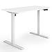 Produktbild ESMART Germany ETX-121WW 120x60cm Weiß Ergonomischer Steh-Sitz-Schreibtisch Stufenlos elektrisch höhenverstellbar 73,5-123,5cm 3X Memory Aktivitätserinnerung Soft-Start/Stopp Schnelle Montage