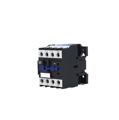Contacteur AC 220V triphasé 380v CJX2-1201 compact à contacts auxiliaires
