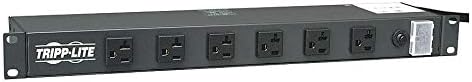 Tripp LITE 120VAC 12-Outlet Power Distribution Unit, 20 Max. Amps, 15 ft. Cord Length