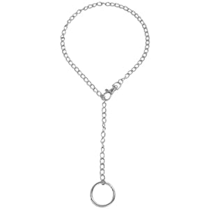 Gothic Necklace Curb Chain Necklace Hip Hop Jewelry Simple Chain Necklace Alloy Neck Jewelry for Women Man