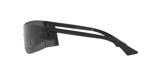 Versace Man Sunglasses Grey Frame, Dark Grey Lenses, 0MM2